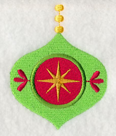 Fa La La Fancy Ornament 1