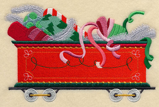 Christmas Train - Gift Wrapping Car