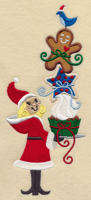 Christmas Toyland Tower - Mrs. Claus