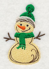 Christmas Doodle Snowman