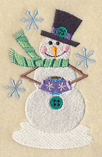 Button Snowman 4