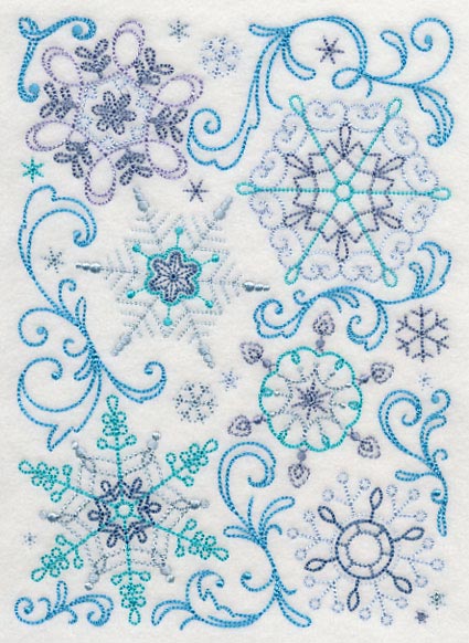Snowflake Fancy Medley (Vintage)