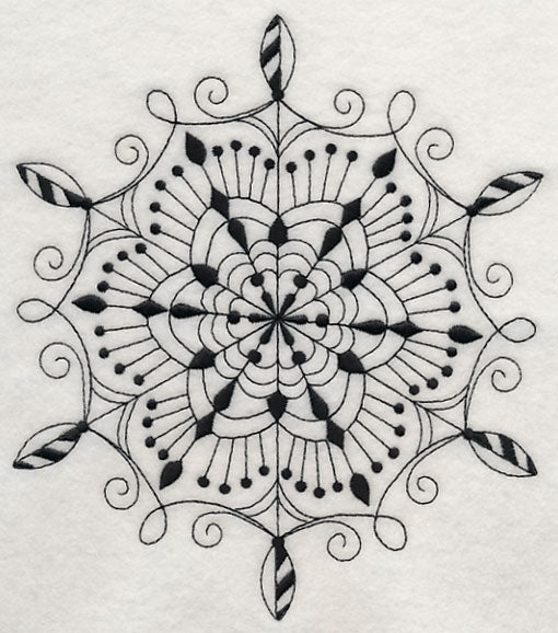 Snowflake Symphony 2 (Blackwork)