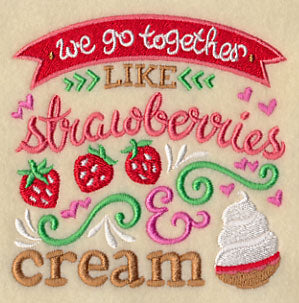 Go Together - Strawberries & Cream