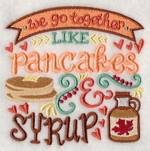Go Together - Pancakes & Syrup
