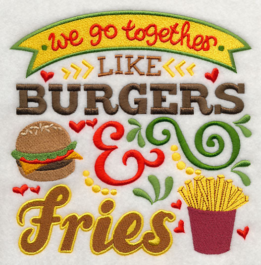 Go Together - Burger & Fries