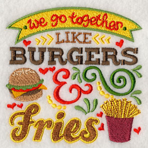 Go Together - Burger & Fries