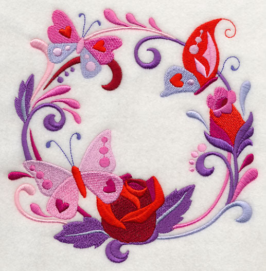 Butterfly Kisses Wreath