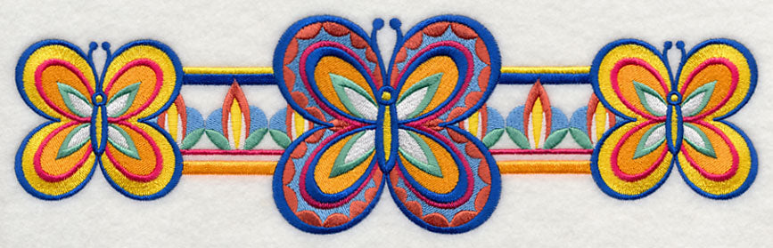 Majolica Butterfly Border