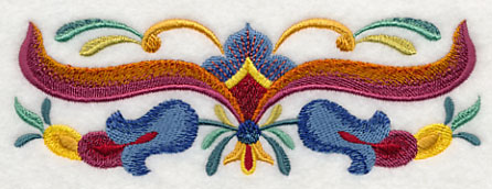 Majolica Tea Party - Border