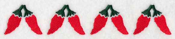 Comic Chili Pepper Border