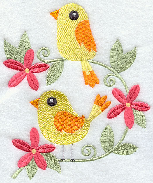 Pretty Perching Pair