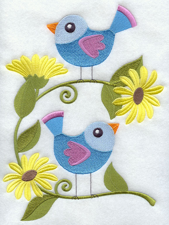 Placid Perching Pair