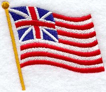 Waving Grand Union Flag