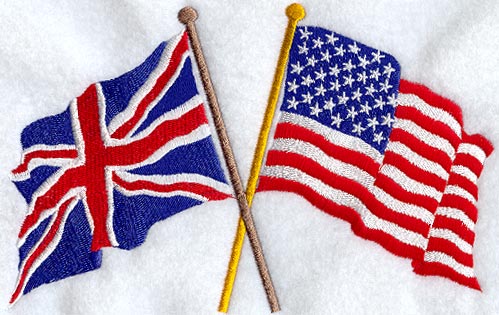 British & US Flags