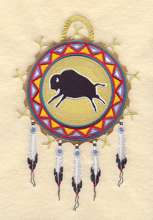 Buffalo Drum Shield
