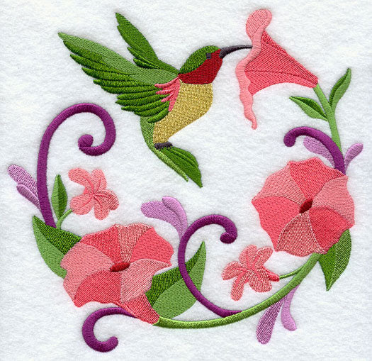 Hummingbird Wreath