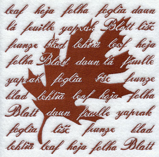 International Leaf Silhouette