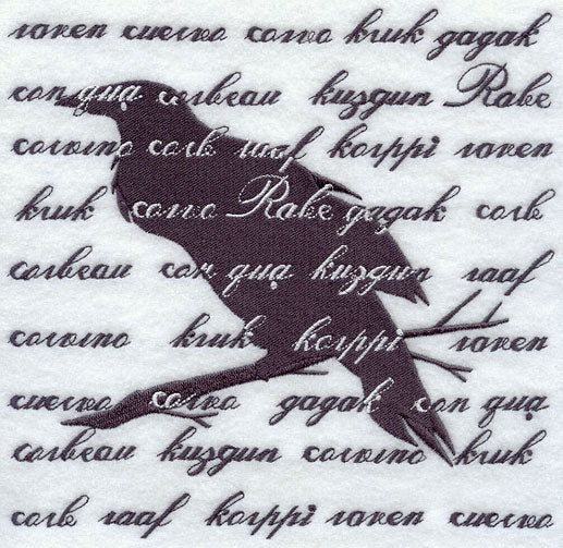 International Raven Silhouette