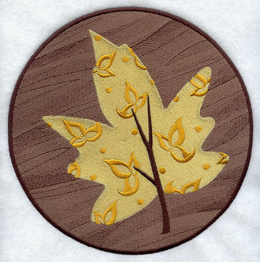 Kaleidoscope Maple Leaf Medallion