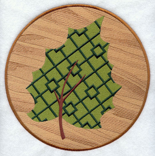 Kaleidoscope Autumn Splendor Leaf Medallion