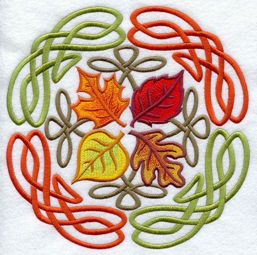 Celtic Leaves Circle