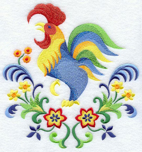 Majolica Rooster