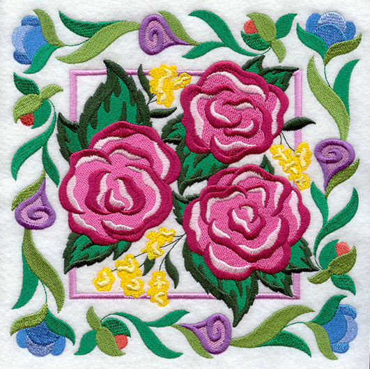 Perky Peonies and Posies Square