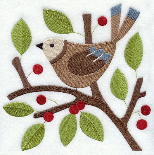 Bird in Berries