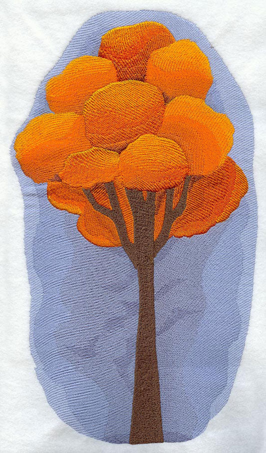 Autumn Splendor Panel - Elm Tree