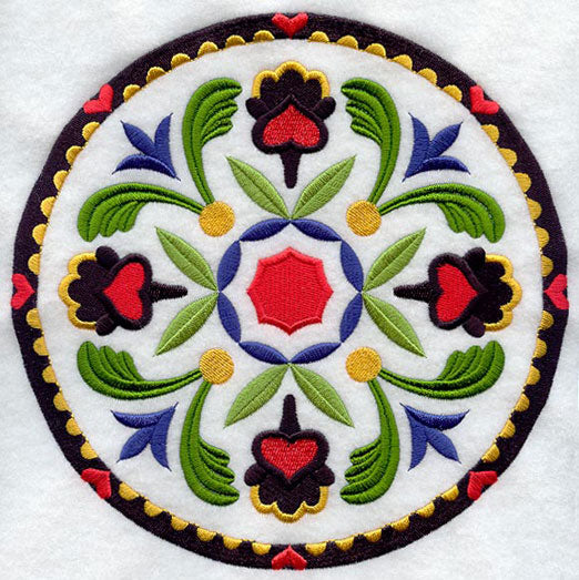 Turkish Fancy Geometric Circle