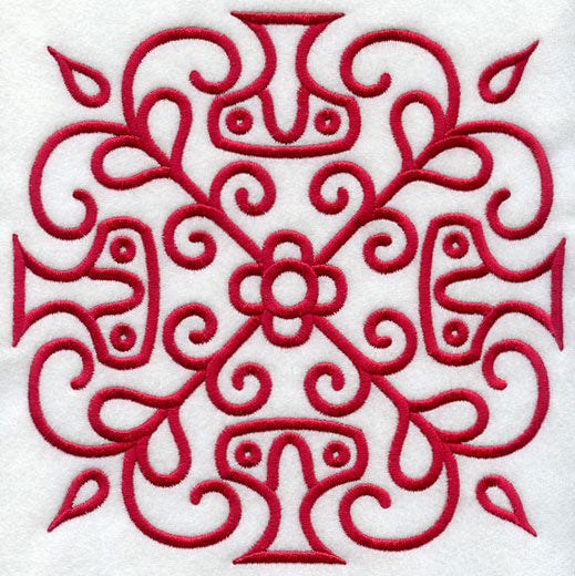 Transylvanian Folk Art Square