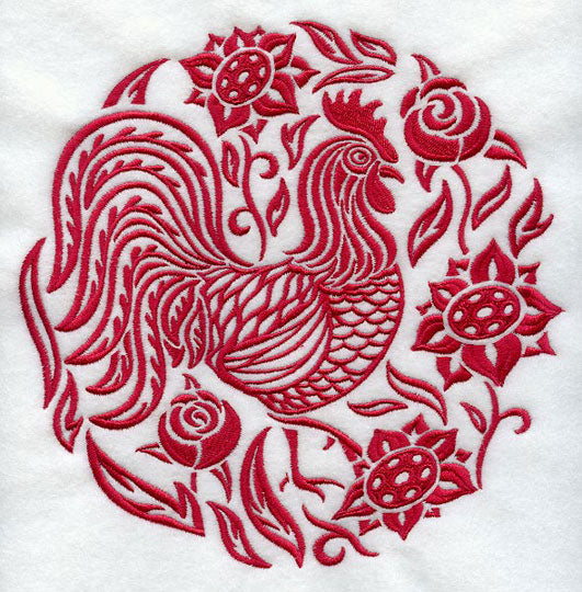 Simply Rooster Circle