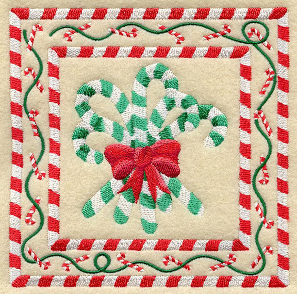 Candy Cane Square