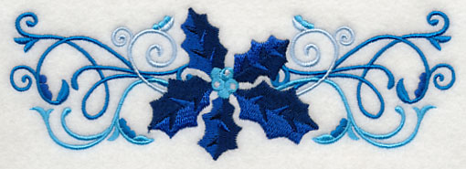 Shades of Blue Holly