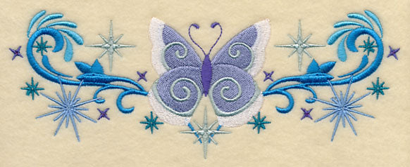 Fa La La Flutterby Border