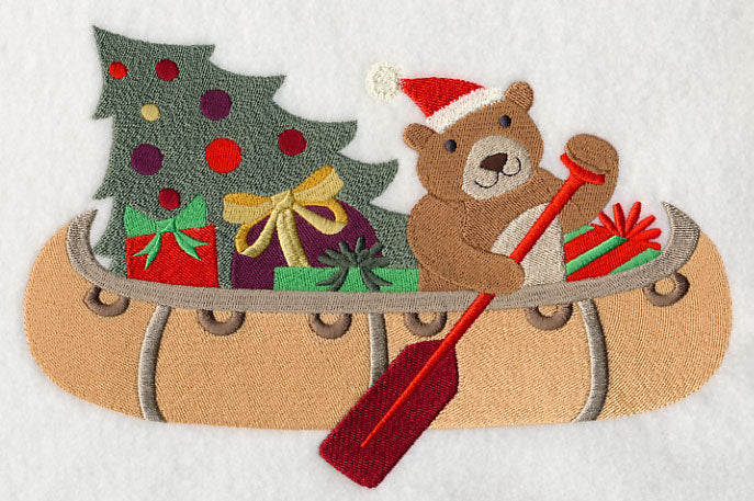 Northwoods Christmas Bear