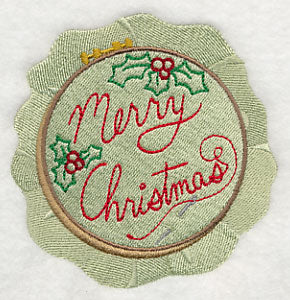 Crafty Christmas Embroidery - Merry