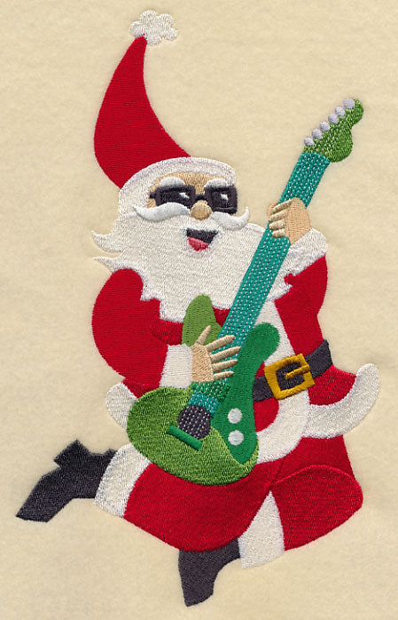 Rock 'n' Roll Christmas Santa