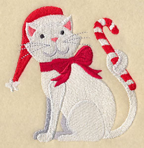 Christmas Kitty & Candy Cane