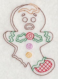 Gingerbread Man - Bitten