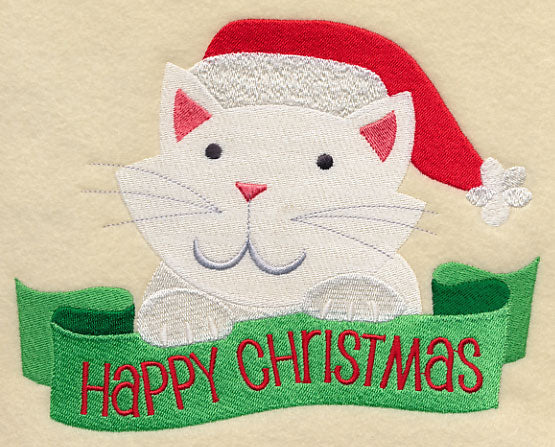 Christmas Kitty - Happy