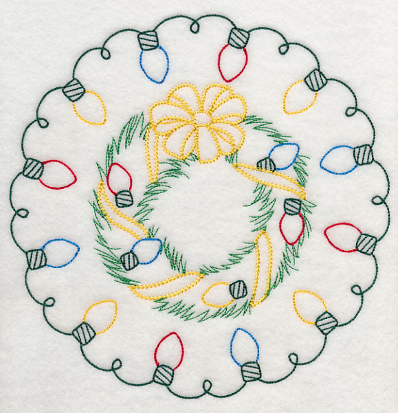 Light Bright Wreath (Vintage)