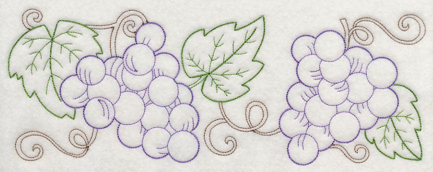 Grape Vine Border (Vintage)