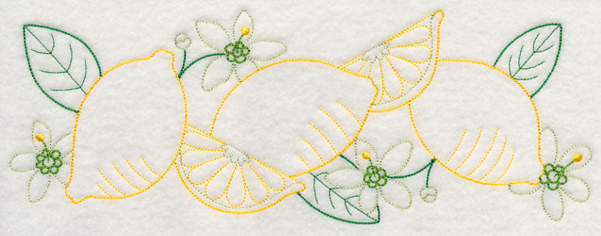 Lovely Lemon Border (Vintage)