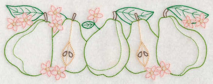 Pear Delight Border (Vintage)