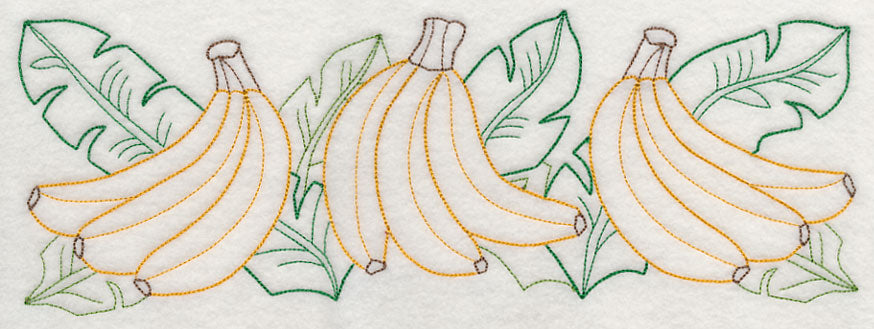 Banana Bunch Border (Vintage)