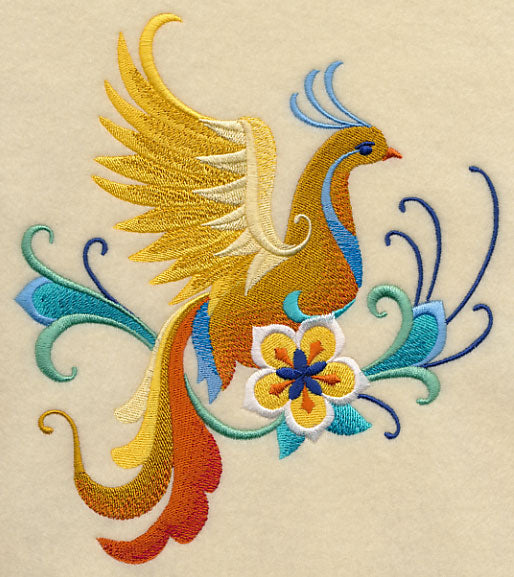 Majolica Bird 3