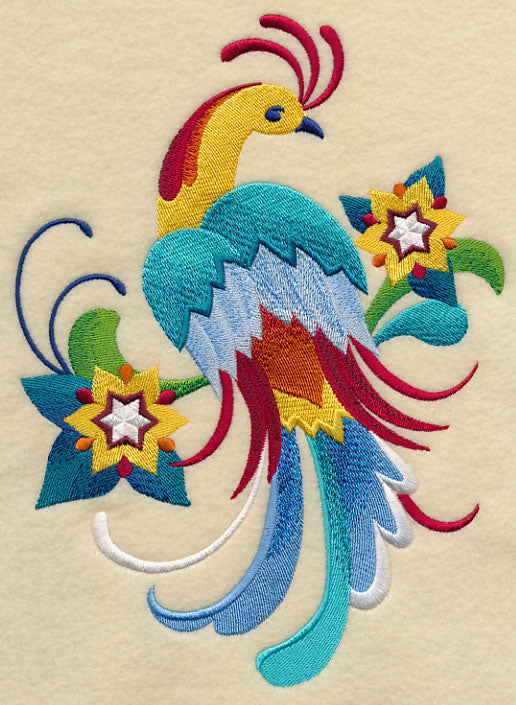 Majolica Bird 4