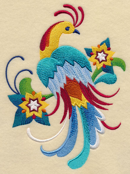 Majolica Bird 4